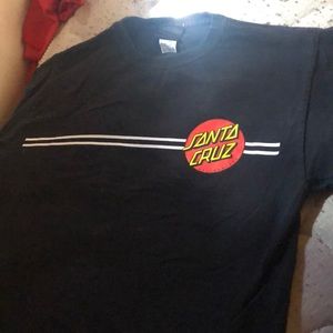 Black santa cruz shirt